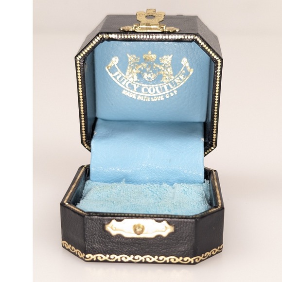 Vtg Y2K Juicy Couture Ruby Red Gold Crown Charm Pendant Box 2004 YJRU0001 - Picture 4 of 11